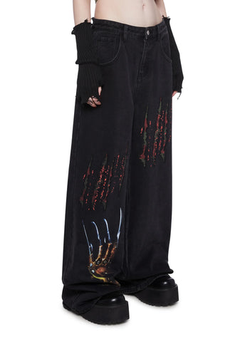 Bleeding Dreams Wide Leg Pants
