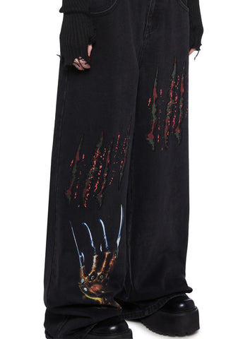 Bleeding Dreams Wide Leg Pants