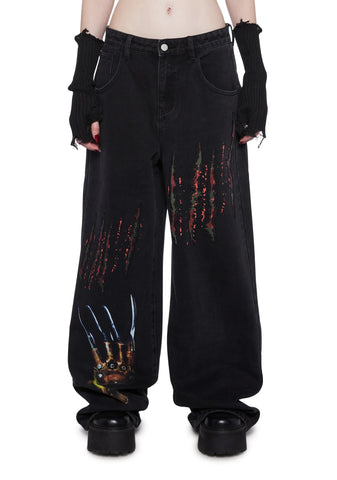Bleeding Dreams Wide Leg Pants