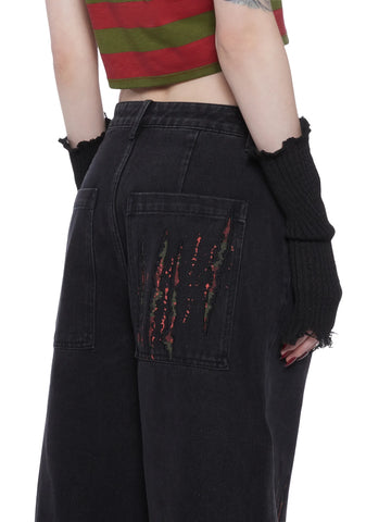 Bleeding Dreams Wide Leg Pants