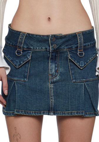 Sibling Rivalry Mini Skirt