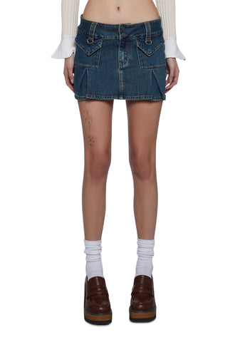 Sibling Rivalry Mini Skirt