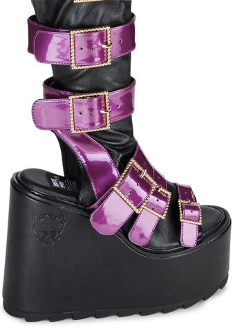 x Monster High Howler Clawdeen Platform Boots