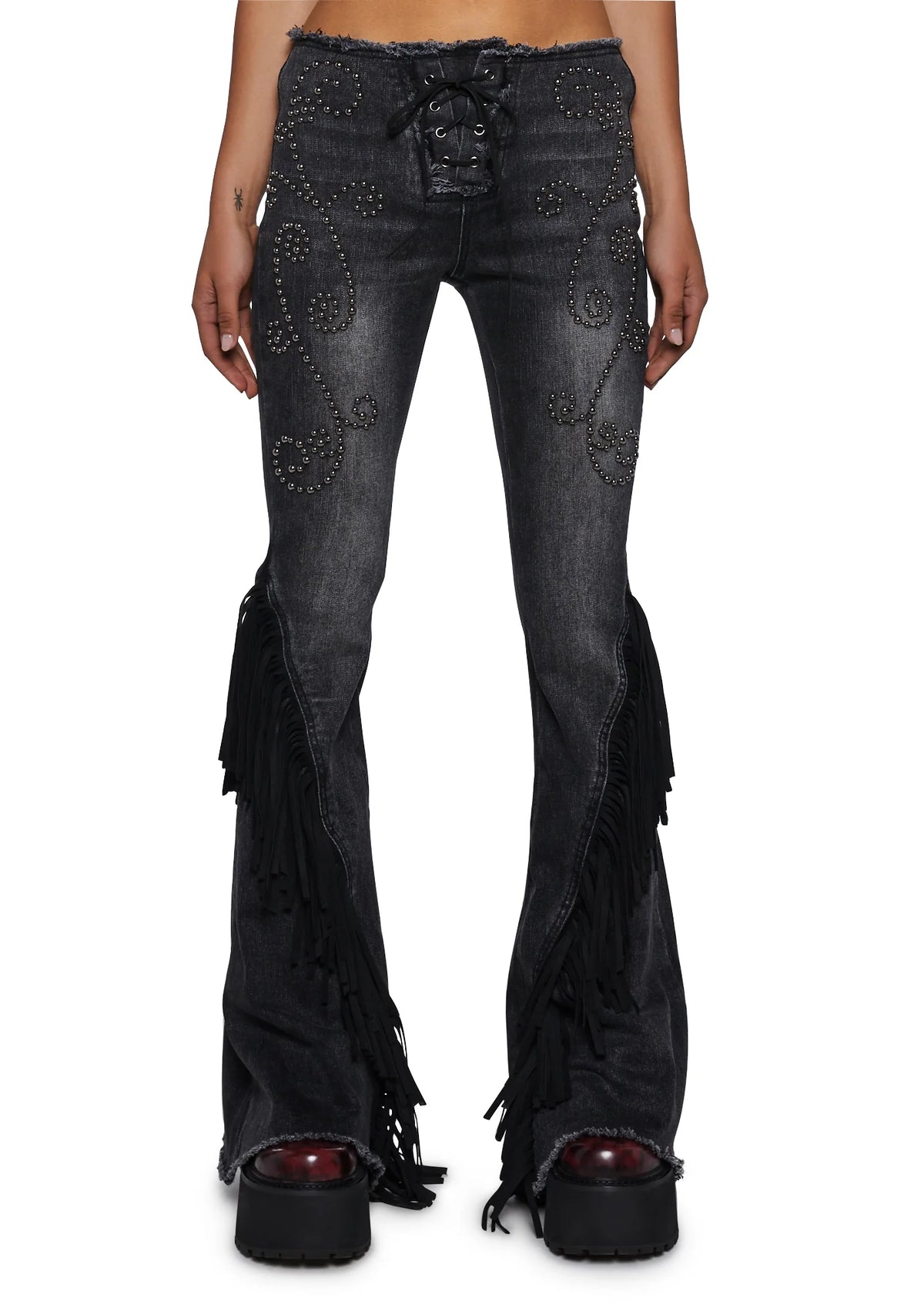 That Girl Denim Flare Pants