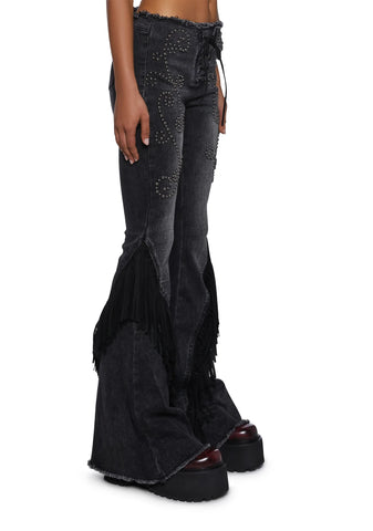 That Girl Denim Flare Pants