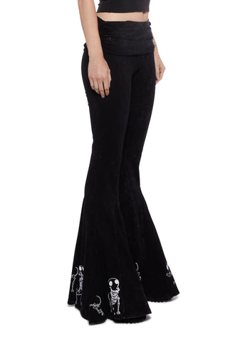 Begging For Scraps Flared Pants