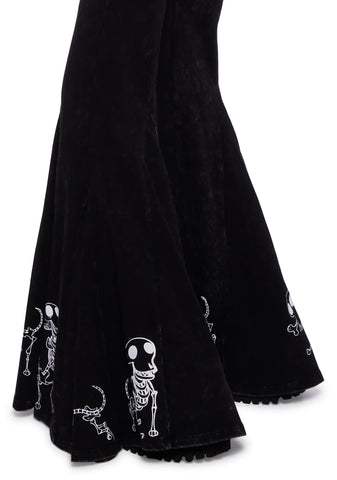 Begging For Scraps Flared Pants