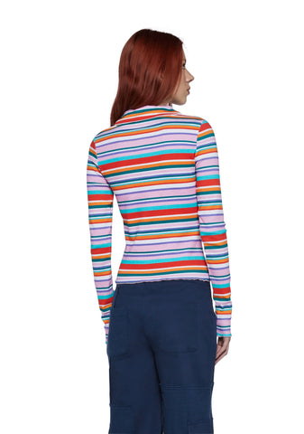 Mellow Mornings Long Sleeve Top - Multi