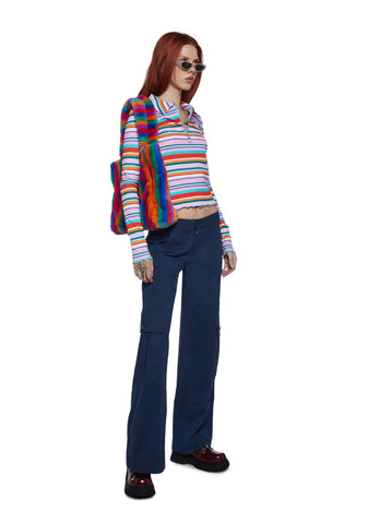 Mellow Mornings Long Sleeve Top - Multi