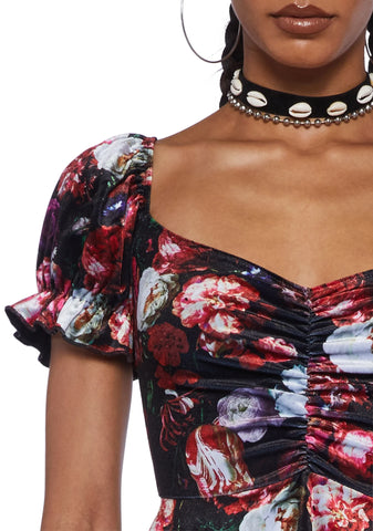 Chasin' Rainbows Mini Dress - Floral