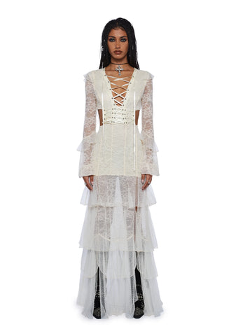 Song For You Maxi Dress - Ivory