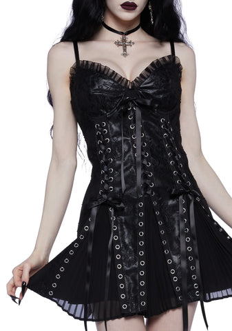 Stirring Echoes Mini Dress