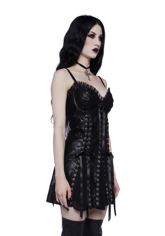 Stirring Echoes Mini Dress