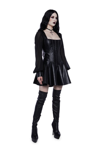 Dinner Awaits Mini Dress