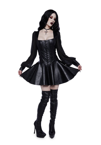 Dinner Awaits Mini Dress