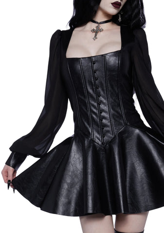 Dinner Awaits Mini Dress