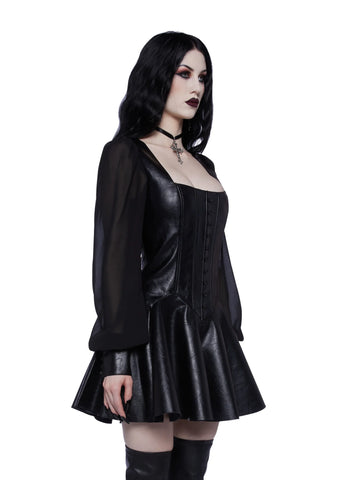 Dinner Awaits Mini Dress