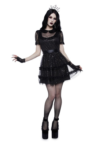 Midnight Fantasies Babydoll Dress