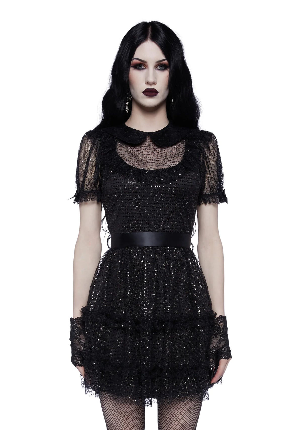Midnight Fantasies Babydoll Dress