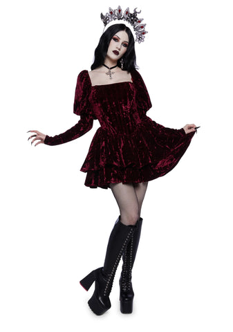 Haunted Hearts Mini Dress