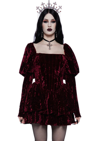 Haunted Hearts Mini Dress