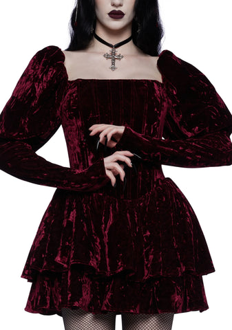 Haunted Hearts Mini Dress