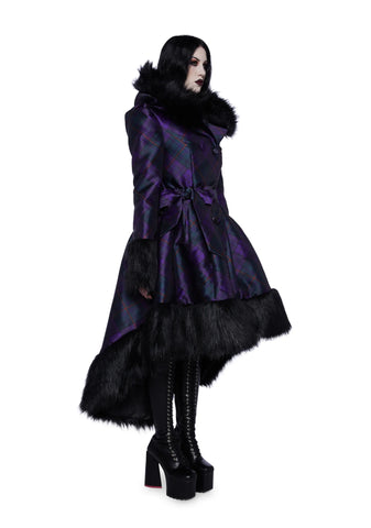 Eternal Elegance Faux Fur Coat