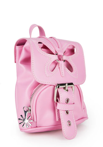 Feeling Good Butterfly Backpack - Pink