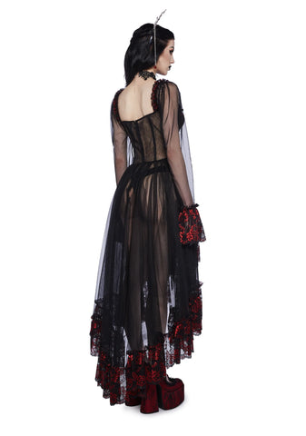 Dance With Death High-Low Dress