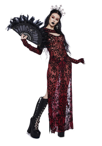 Night Ballroom Maxi Dress And Shrug Set