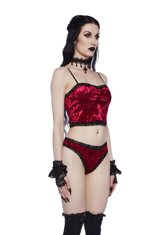 Haunted Crush Lingerie Set