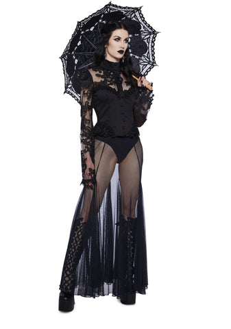 Dark Trysts Lace Top