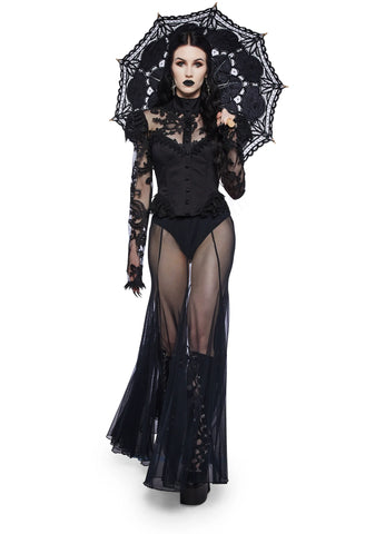 Dark Trysts Lace Top