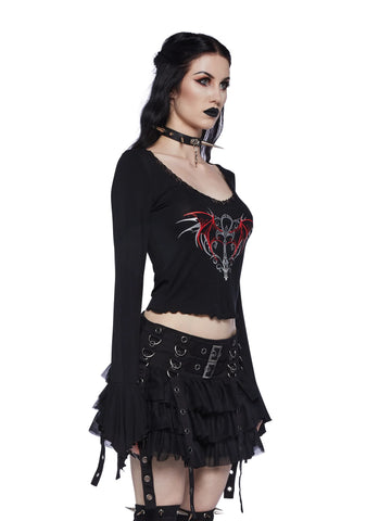 No Reflection Long Sleeve Top