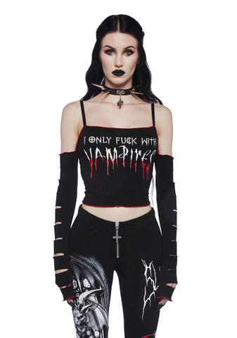 Warning Flags Graphic Tank