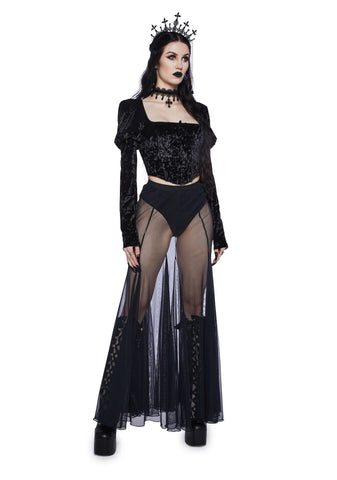 Transformed Kiss Long Sleeve Top