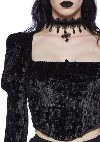 Transformed Kiss Long Sleeve Top