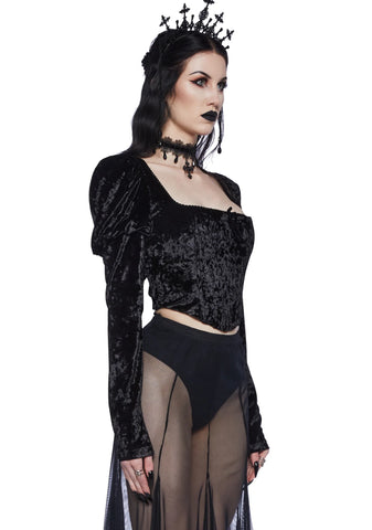 Transformed Kiss Long Sleeve Top