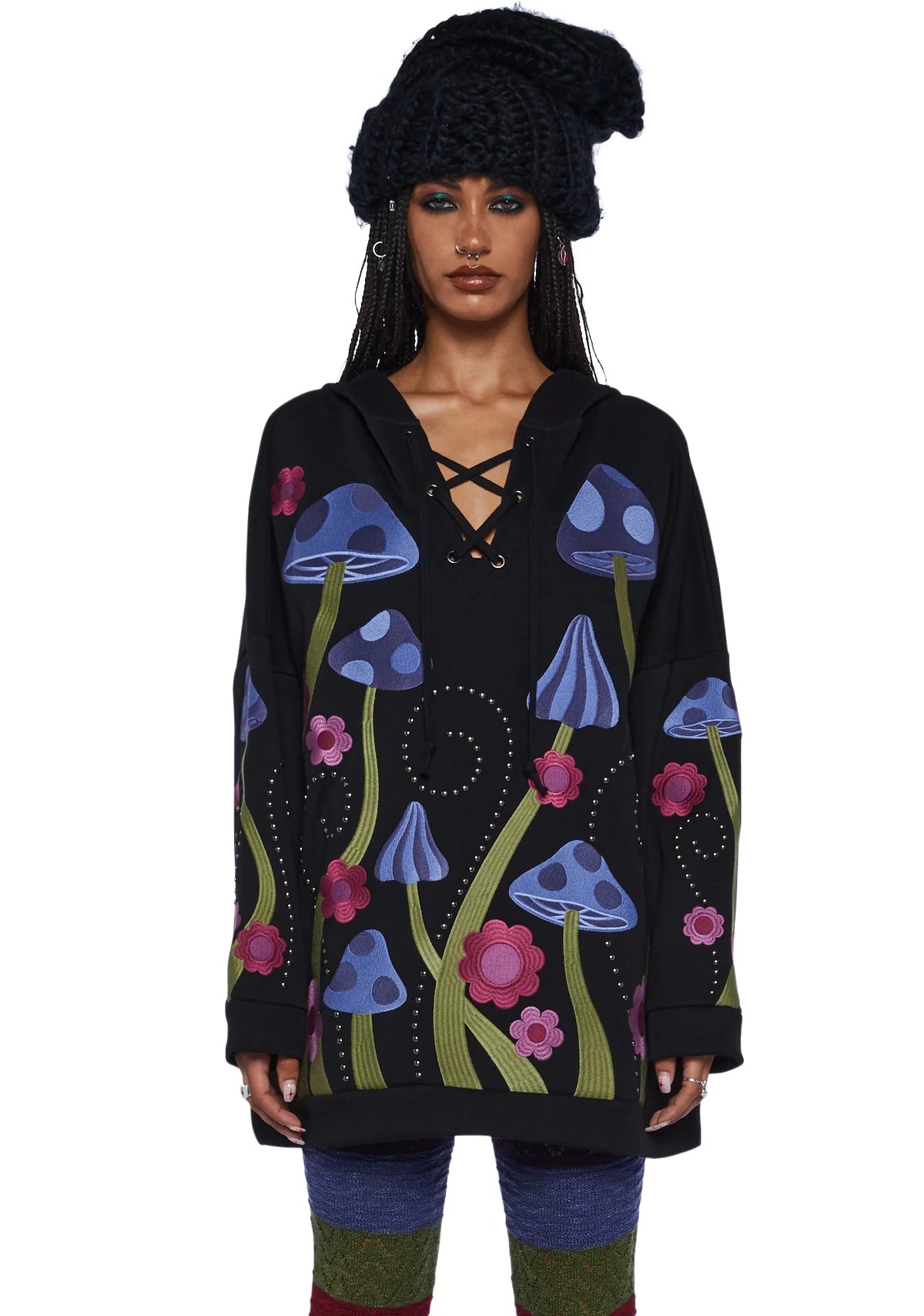 Lucid Bliss Embroidered Hoodie