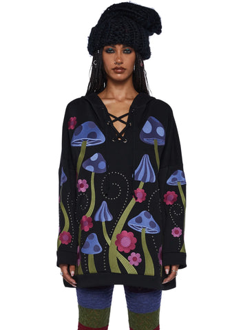 Lucid Bliss Embroidered Hoodie