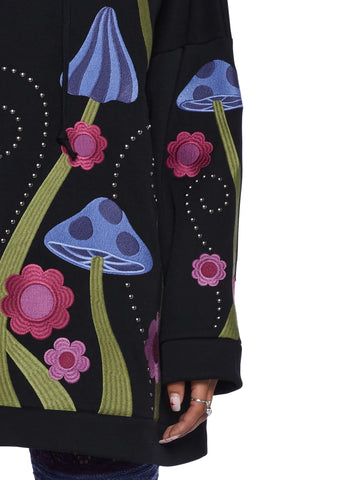 Lucid Bliss Embroidered Hoodie