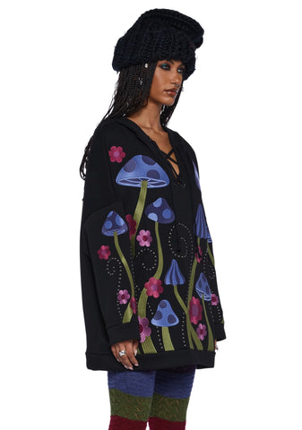 Lucid Bliss Embroidered Hoodie