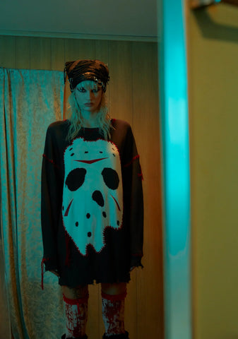 Vile Voorhees Oversized Sweater