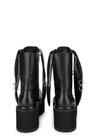 Tails To Tell Combat Boots