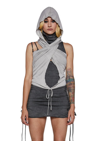 Tempo Hooded Wrap Scarf
