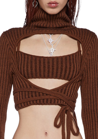 Fader Tank And Sweater Set