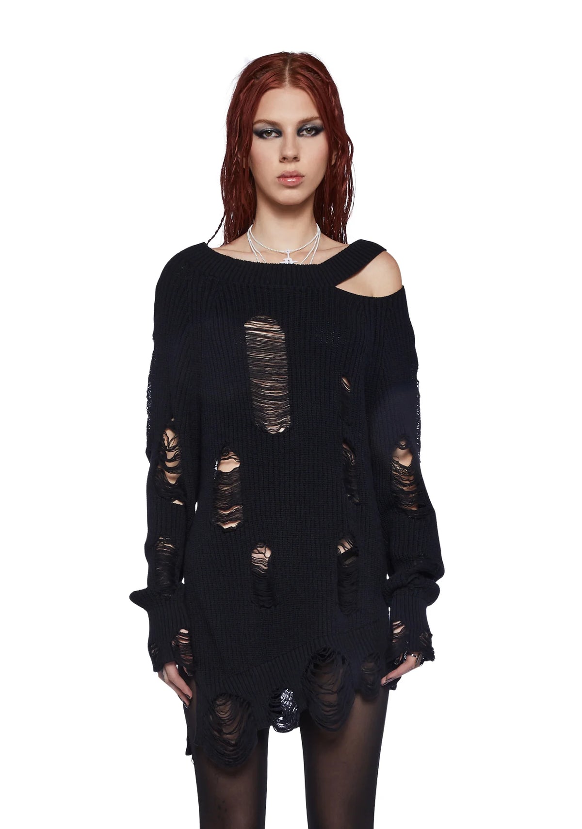 Fader Two Tone Knit Sweater