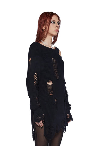 Fader Two Tone Knit Sweater