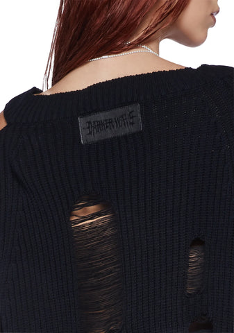 Fader Two Tone Knit Sweater
