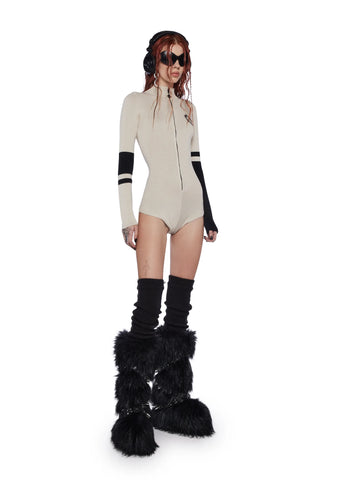 Fader Sweater Knit Romper